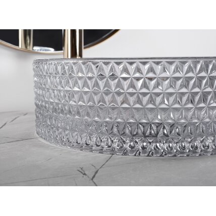 Kriauklė stalviršio Cristal Light Grey 3