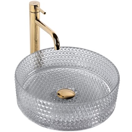 Kriauklė stalviršio Cristal Light Grey Kriauklė stalviršio Cristal Light Grey