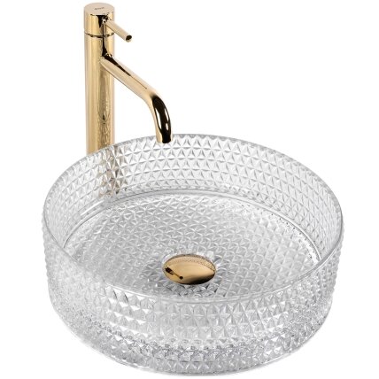 Kriauklė stalviršio Cristal Transparent 7 Kriauklė stalviršio Cristal Transparent 7