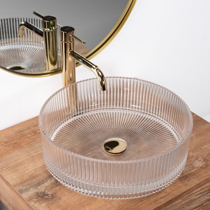 Kriauklė stalviršio Ingrid Transparent 5 Kriauklė stalviršio Ingrid Transparent 5