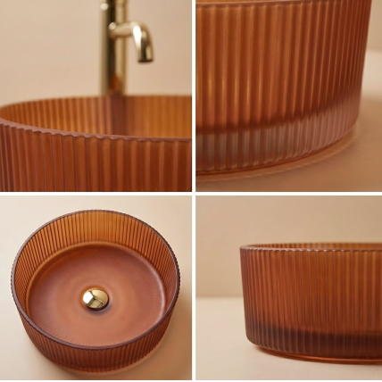 Kriauklė stalviršio Suri Brown 3