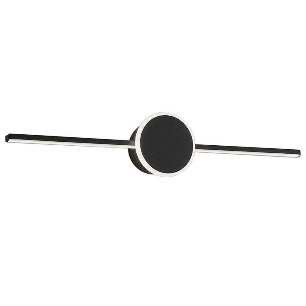 LED sieninis šviestuvas 60CM APP849-1W ROUND BLACK LED sieninis šviestuvas 60CM APP849-1W ROUND BLACK