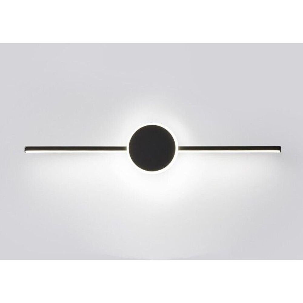 LED sieninis šviestuvas 80CM APP850-1W ROUND BLACK 7