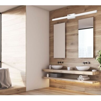 LED vonios sieninė lempa virš veidrodžio 20W 100CM APP376-1W BALTAS
