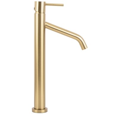 LEVEL praustuvo maišytuvas Brushed Gold High Brush