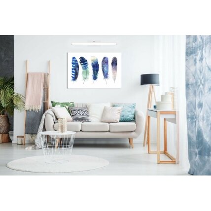LED sieninis šviestuvas 12W 50CM APP374-1W WHITE 5 LED sieninis šviestuvas 12W 50CM APP374-1W WHITE 5