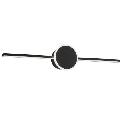 LED sieninis šviestuvas 40CM APP848-1W ROUND BLACK LED sieninis šviestuvas 40CM APP848-1W ROUND BLACK