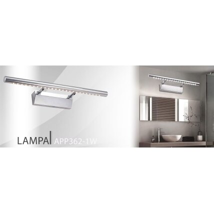 LED sieninis šviestuvas 9W 70CM APP363-1W 7 LED sieninis šviestuvas 9W 70CM APP363-1W 7