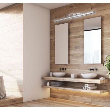 LED sieninis šviestuvas 9W 70CM APP366-1W CHROM 3 LED sieninis šviestuvas 9W 70CM APP366-1W CHROM 3