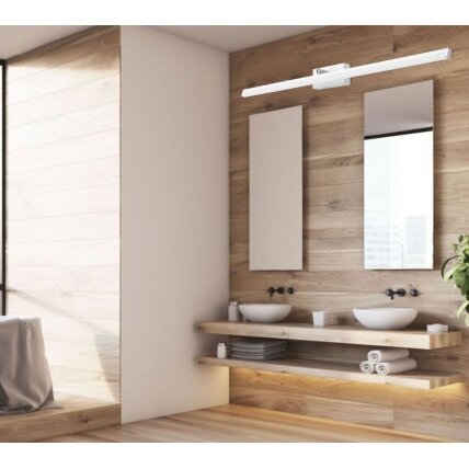 LED vonios sieninė lempa virš veidrodžio 20W 100CM APP376-1W BALTAS 1