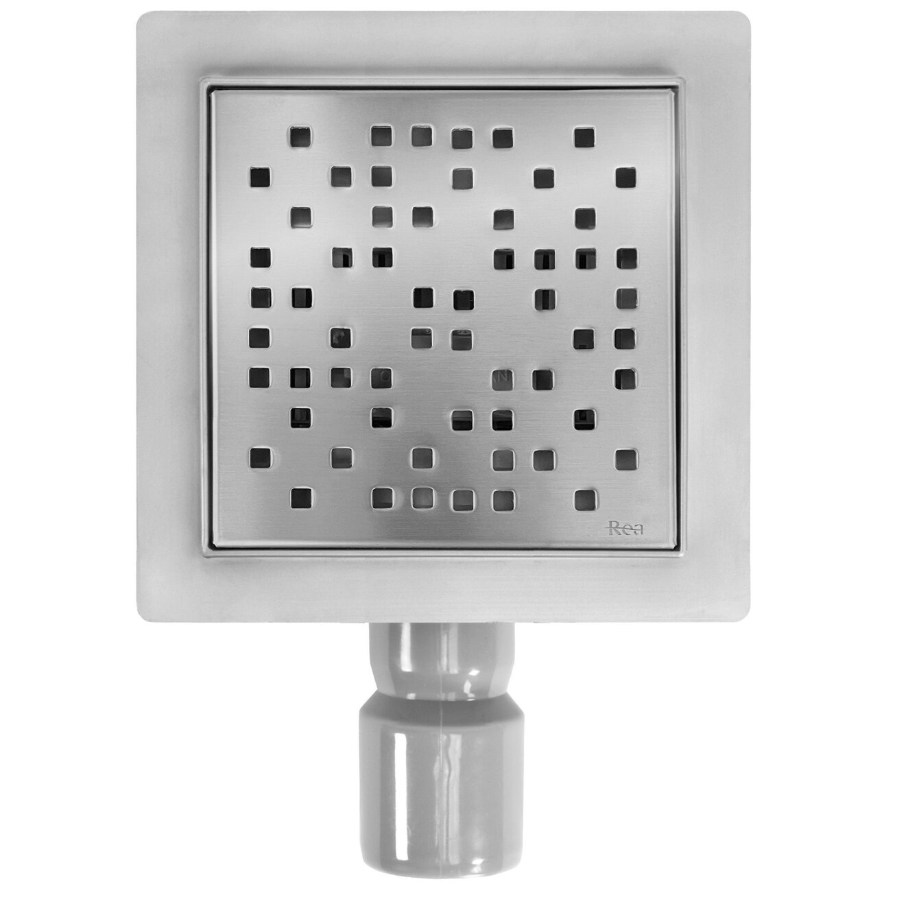 Dušo latakas DOTS 150x150 Nickel Brush 7