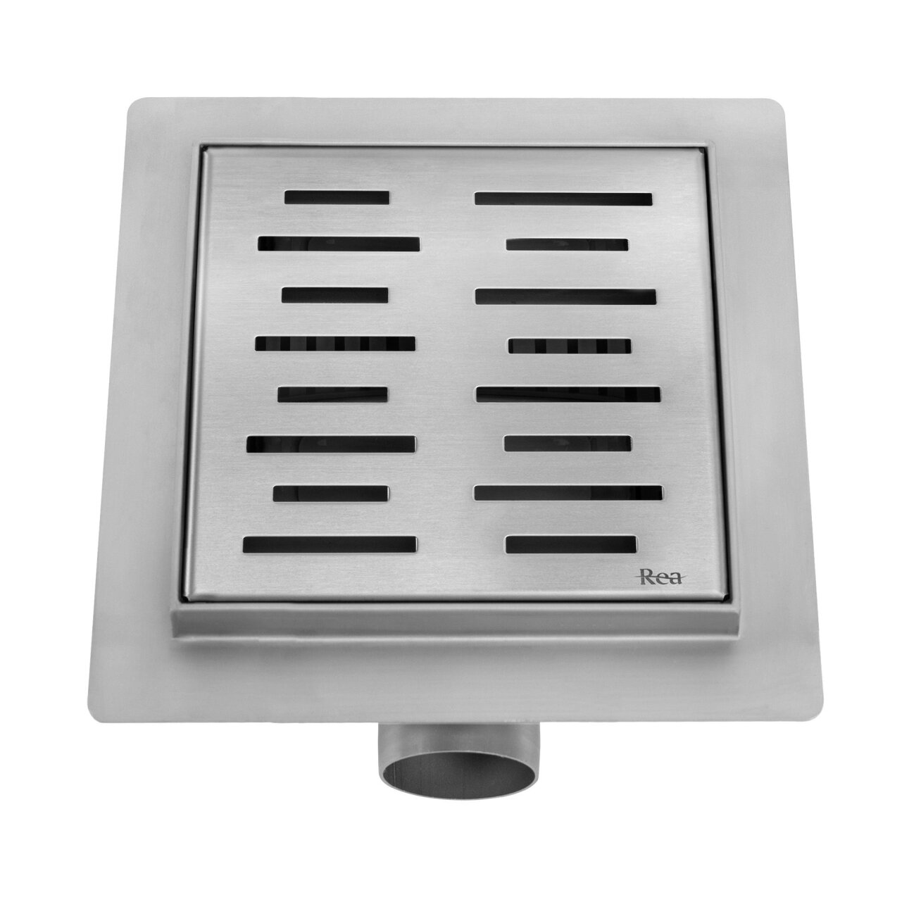 Dušo latakas LINE 150x150 Nickel Brush 3 Dušo latakas LINE 150x150 Nickel Brush 3