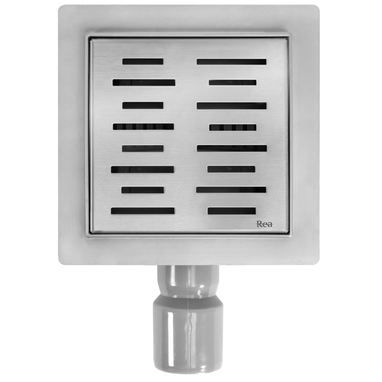 Dušo latakas LINE 150x150 Nickel Brush 7