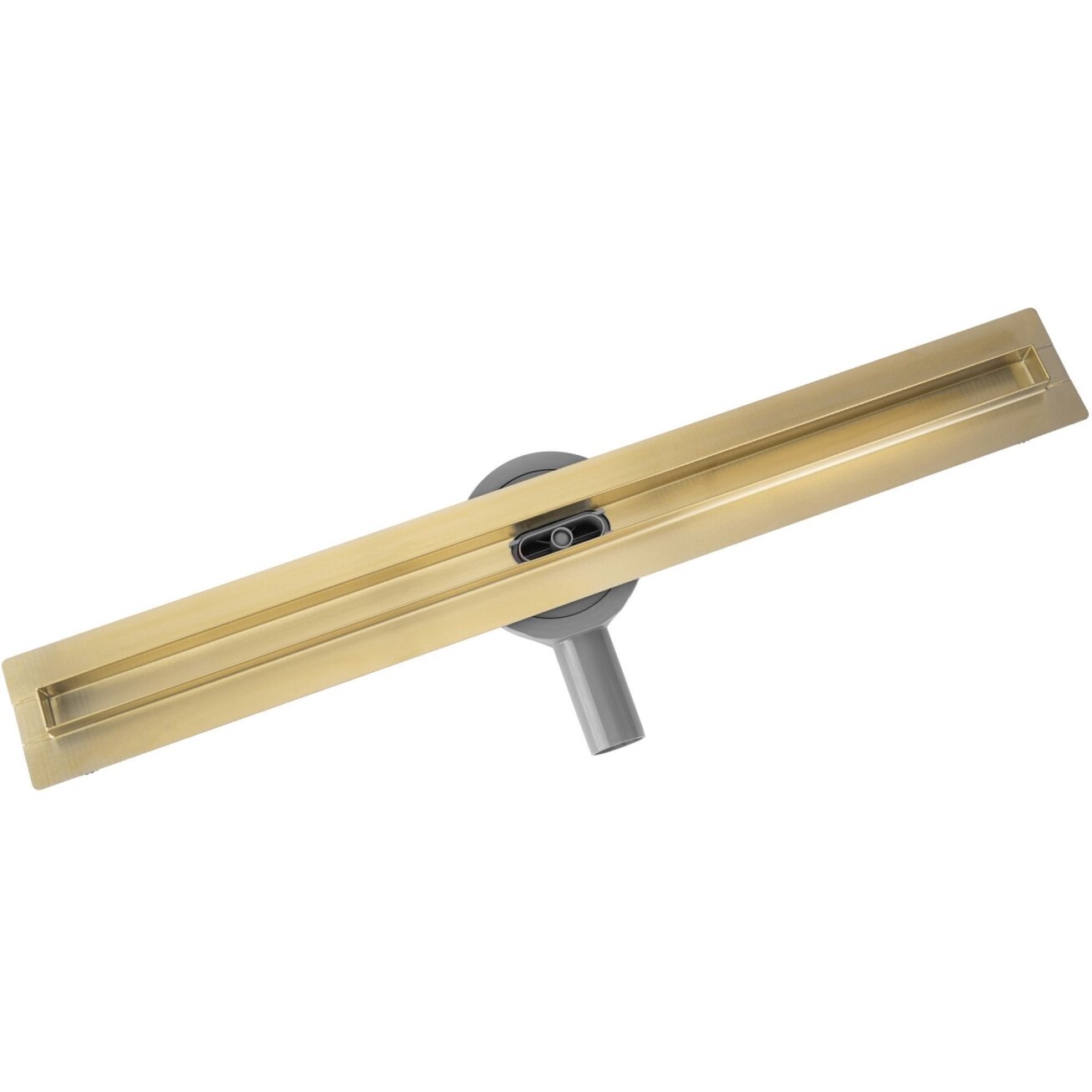 Dušo latakas NEOX SLIM PRO, BRUSHED GOLD 90 5 Dušo latakas NEOX SLIM PRO, BRUSHED GOLD 90 5