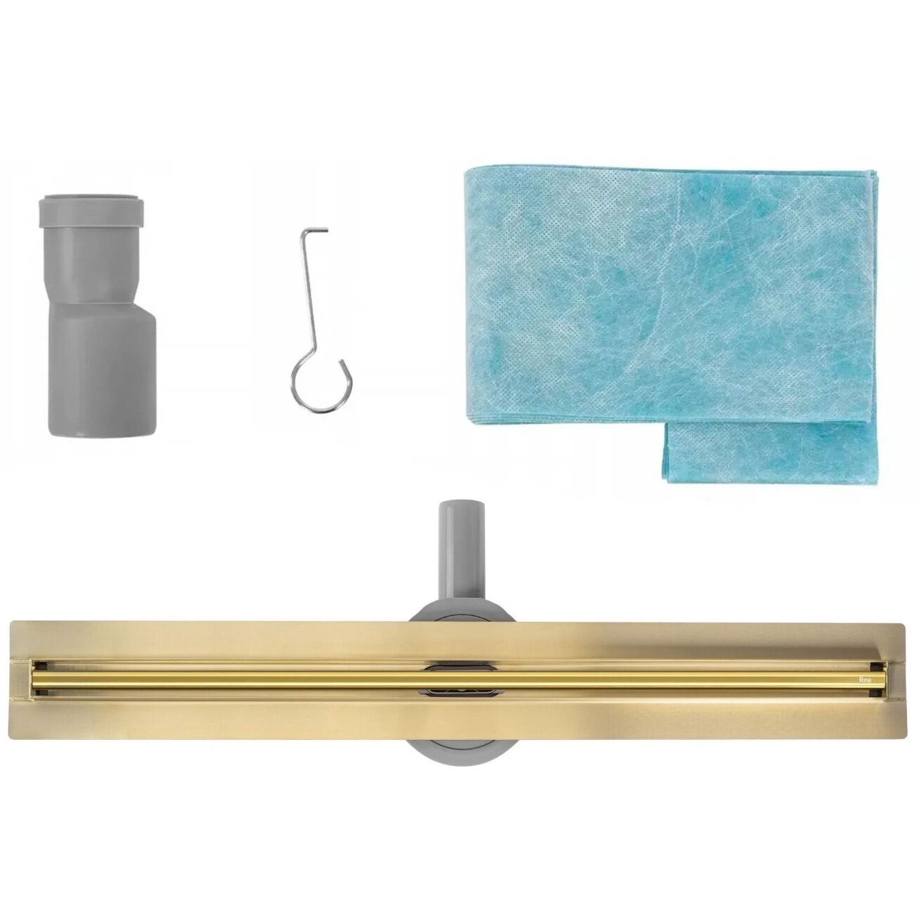 Dušo latakas NEOX SLIM PRO GOLD 90 6