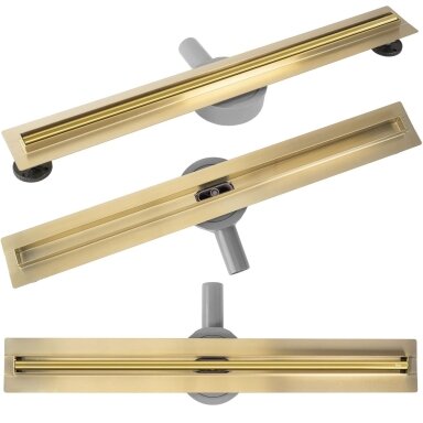 Dušo latakas NEOX SLIM PRO GOLD 90