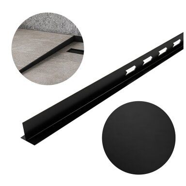 NUOLYDŽIO DUŠO PADĖKLO JUOSTA JUODA MATINĖ KAIRĖ 1800 MM LSB-MTB-L-180