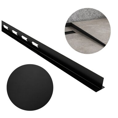 DUŠO PADĖKLO NUOLYDŽIO JUOSTA JUODA MATINĖ DEŠINĖ 1400 MM LSB-MTB-R-140
