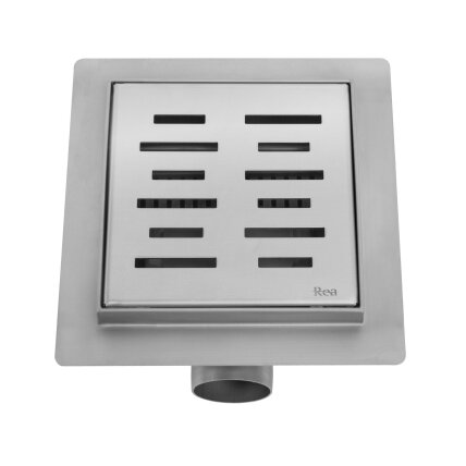 Dušo latakas LINE Nickel Brush 12x12 5 Dušo latakas LINE Nickel Brush 12x12 5