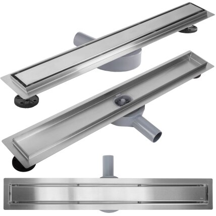 Dušo latakas NEOX PRO Nickiel Brush 80