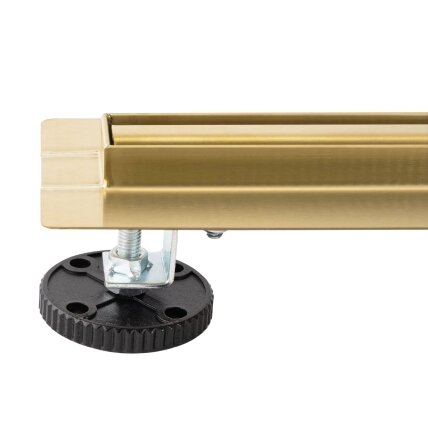 Dušo latakas NEOX SLIM PRO, BRUSHED GOLD 90 6 Dušo latakas NEOX SLIM PRO, BRUSHED GOLD 90 6