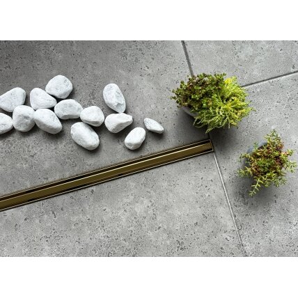 Dušo latakas NEOX SLIM PRO GOLD 80 8