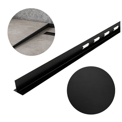 NUOLYDŽIO DUŠO PADĖKLO JUOSTA JUODA MATINĖ KAIRĖ 1800 MM LSB-MTB-L-180