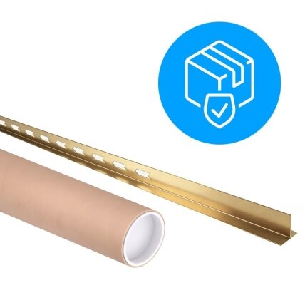 DUŠO PADĖKLO NUOLYDŽIO JUOSTA AUKSINĖ DEŠINĖ 1800 MM LSB-GL-R-180 4 DUŠO PADĖKLO NUOLYDŽIO JUOSTA AUKSINĖ DEŠINĖ 1800 MM LSB-GL-R-180 4