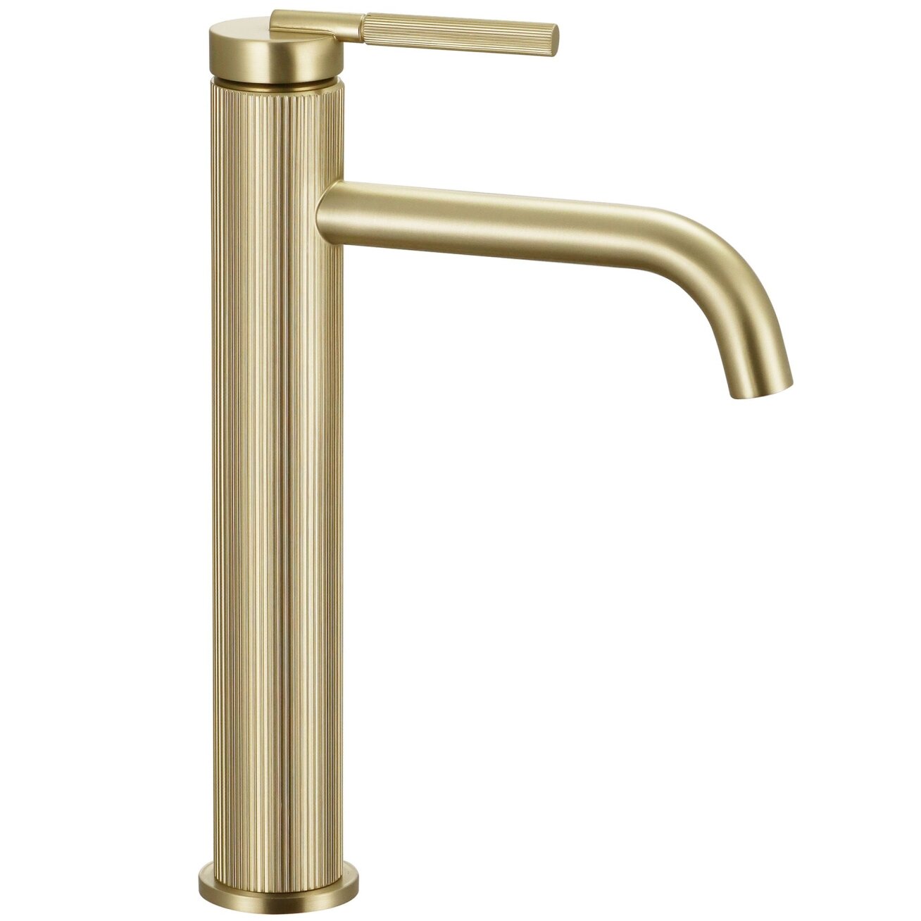 Maišytuvas praustuvui Argon Brush GOLD high Auksinis mažas