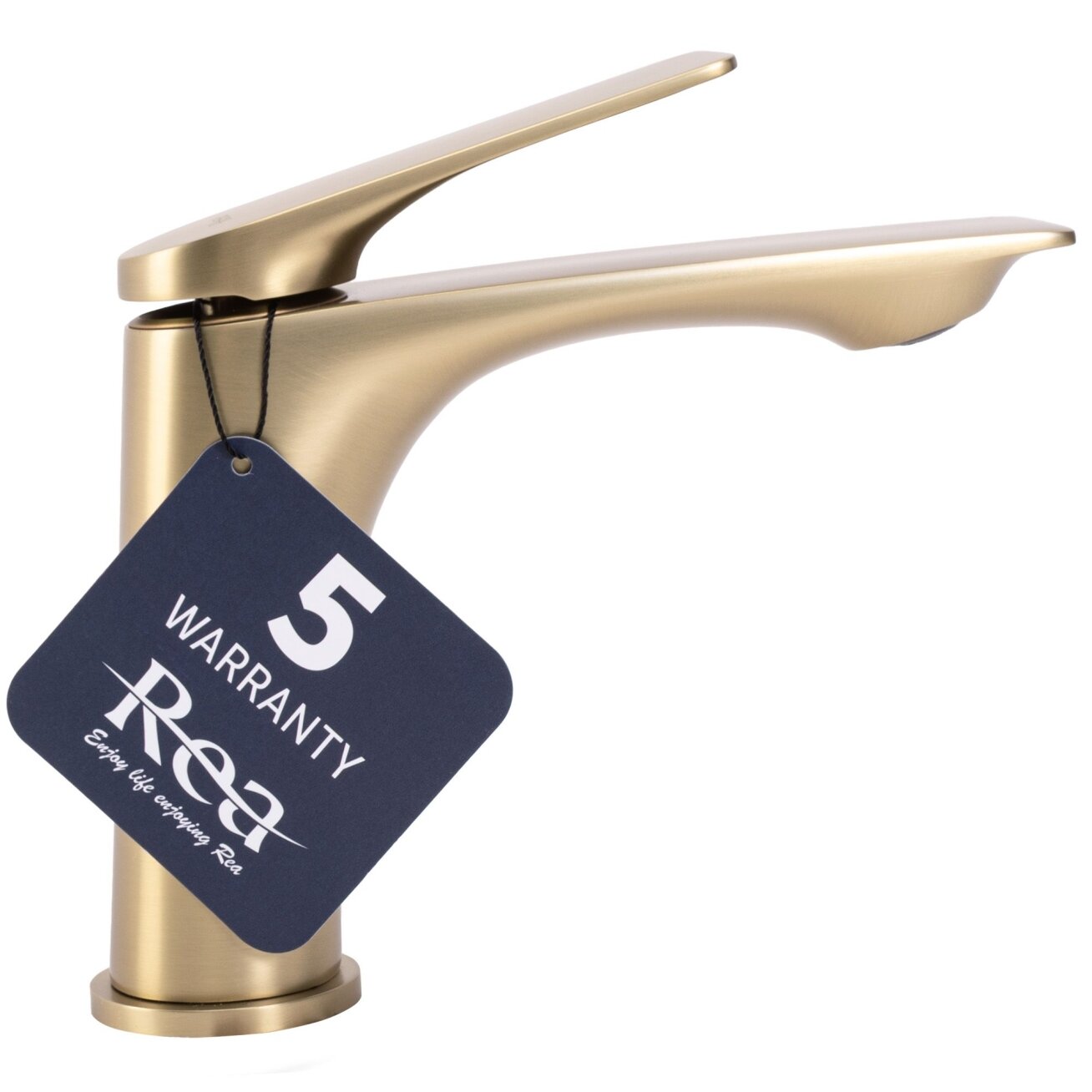 Maišytuvas vonios kambario AVALON brush gold Low 3