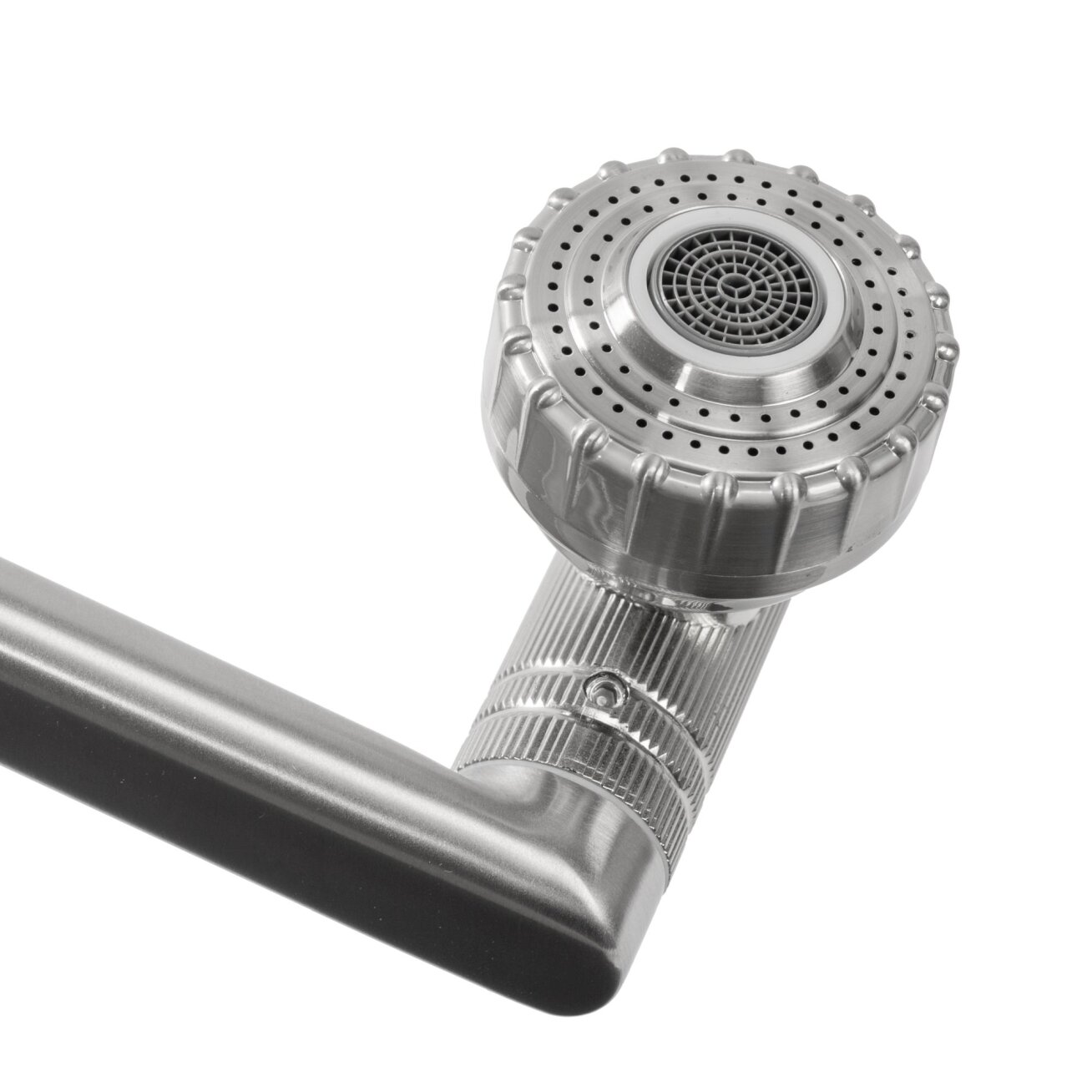 Maišytuvas vonios kambario PACO Nickel Brush INOX High 3 Maišytuvas vonios kambario PACO Nickel Brush INOX High 3