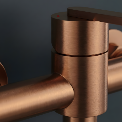 Maišytuvas dušo Ontario Brush Copper 4