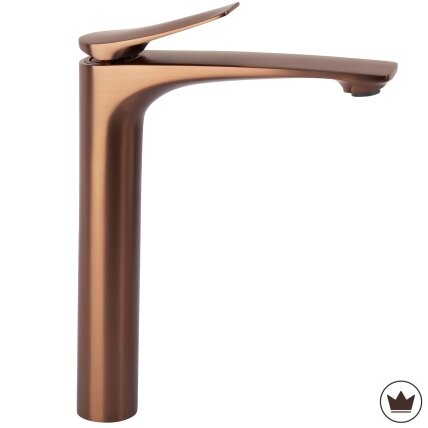 Maišytuvas praustuvui PREMIUM Vision Brush Copper High 1 Maišytuvas praustuvui PREMIUM Vision Brush Copper High 1