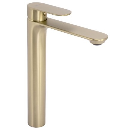 Maišytuvas praustuvui Drop Brush Gold High