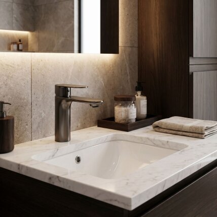 Maišytuvas praustuvui Drop Titan low 1 Maišytuvas praustuvui Drop Titan low 1