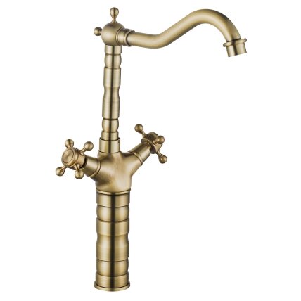 Maišytuvas virtuvės vonios kambario Rustico antique gold