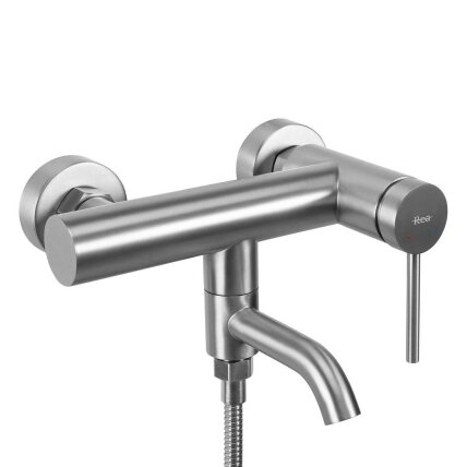 Maišytuvas vonios Clif Brush Nickel 6