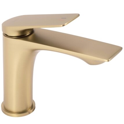 Maišytuvas vonios kambario AVALON brush gold Low 2