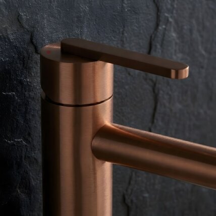 Maišytuvas vonios kambario Ontario Brush Copper 3