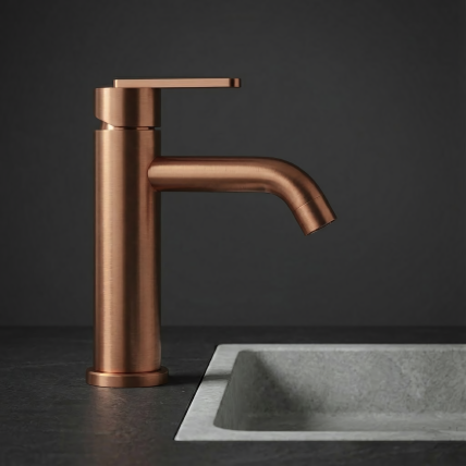 Maišytuvas vonios kambario Ontario Brush Copper 4