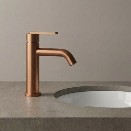 Maišytuvas vonios kambario Ontario Brush Copper 8