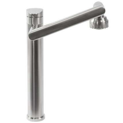 Maišytuvas vonios kambario PACO Nickel Brush INOX High 2 Maišytuvas vonios kambario PACO Nickel Brush INOX High 2