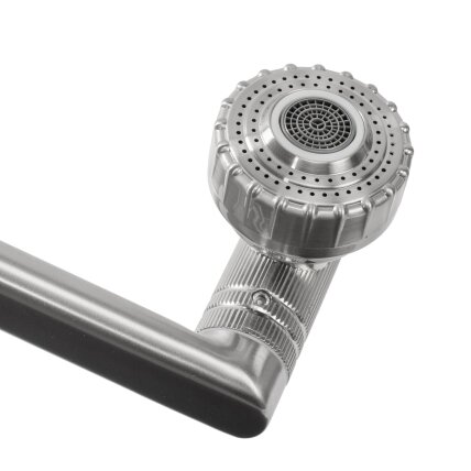 Maišytuvas vonios kambario PACO Nickel Brush INOX High 3 Maišytuvas vonios kambario PACO Nickel Brush INOX High 3