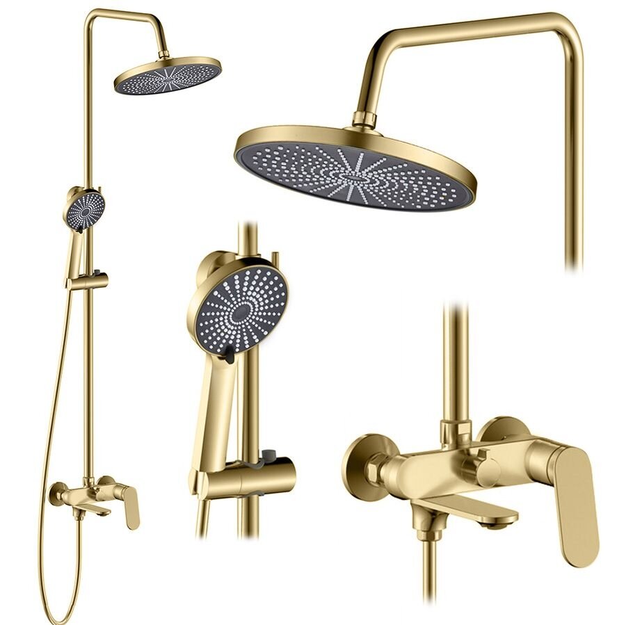 Marco Brush Gold dušo komplektas Marco Brush Gold dušo komplektas