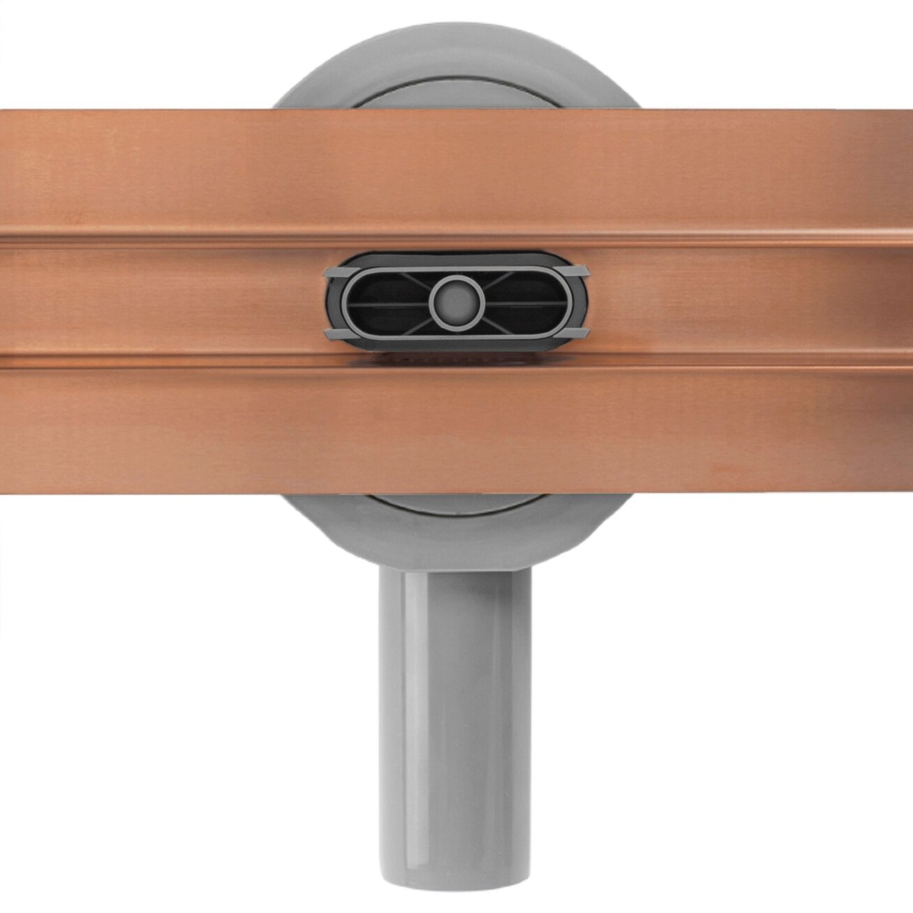 NEOX SLIM PRO Dušo latakas Brushed Copper 80 5 NEOX SLIM PRO Dušo latakas Brushed Copper 80 5
