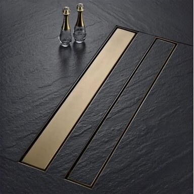 Neox dušo latakas BRUSHED GOLD 60 Neox dušo latakas BRUSHED GOLD 60