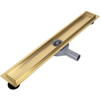 Neox dušo latakas BRUSHED GOLD 90 5 Neox dušo latakas BRUSHED GOLD 90 5