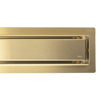 Neox dušo latakas BRUSHED GOLD 90 7 Neox dušo latakas BRUSHED GOLD 90 7