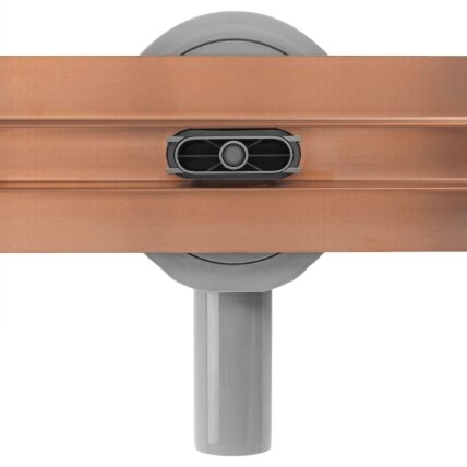 NEOX SLIM PRO Dušo latakas Brushed Copper 70 4 NEOX SLIM PRO Dušo latakas Brushed Copper 70 4