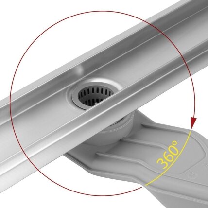 Neox Superflow dušo latakas, ŠLIUOTAS PLIENAS 50 1